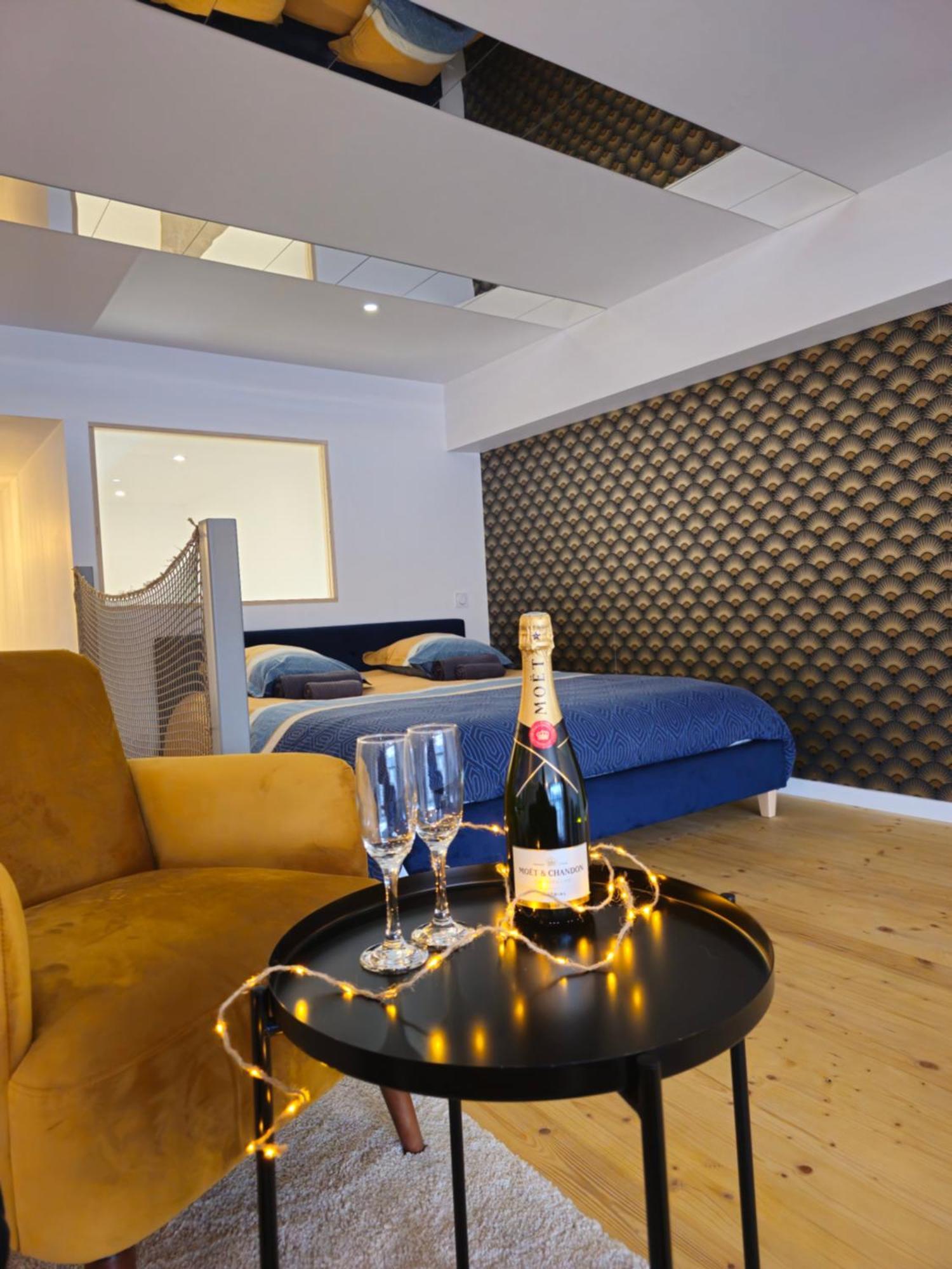 Loft De Luxe Le Chic, Grand Jacuzzi, Vue Port De Plaisance Saint-Valery-en-Caux Exterior foto